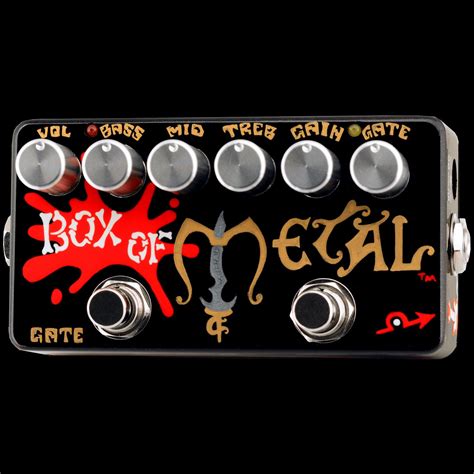 zvex box of metal chrome|Box Of Metal — B086 — ZVEX Effects.